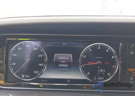 2015 Mercedes-Benz S 550 4Matic из США, поврежденный, VIN WDDUG8FB3FA201498